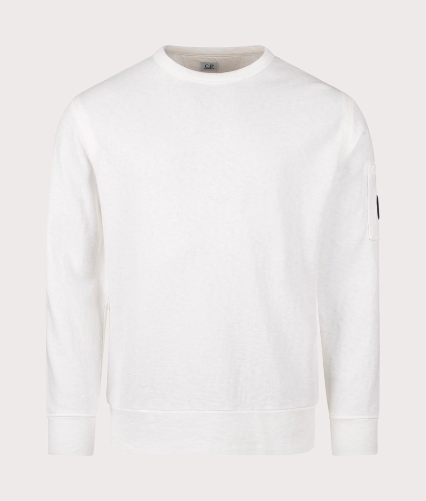 CP Company Mens Lens Sleeve Crewneck Sweatshirt
